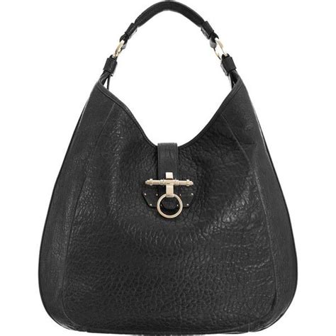 Givenchy Black Obsedia Lamb Hobo Bag 